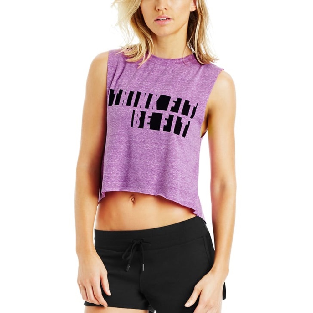 Lorna Jane “Think Fit Be Fit” High-Low Top